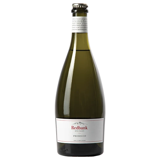 A bottle of NV Redbank King Valley Prosecco 750ml Sparkling Wine