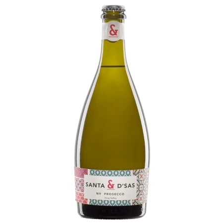 A bottle of NV Santa & D'Sas Prosecco 750ml Sparkling Wine