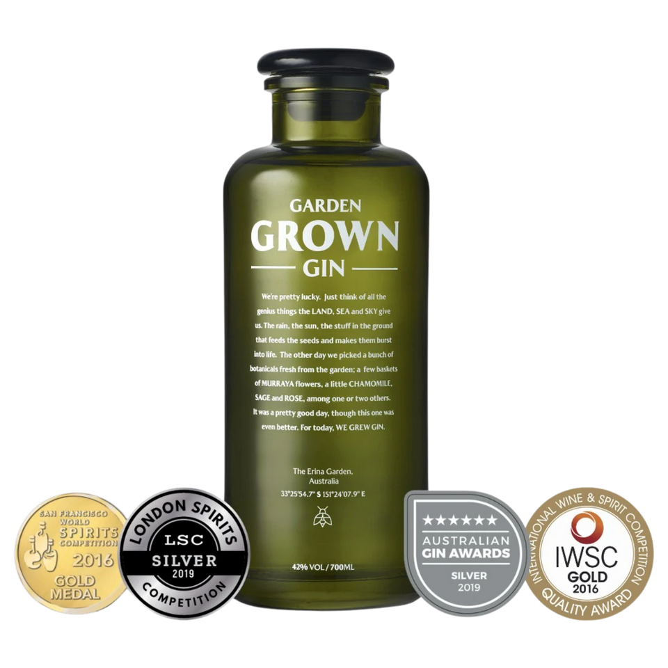 A bottle of Original Garden Grown Gin 42% 700ml