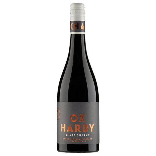 A bottle of Ox Hardy Slate Shiraz 2021 750ml Red Wine