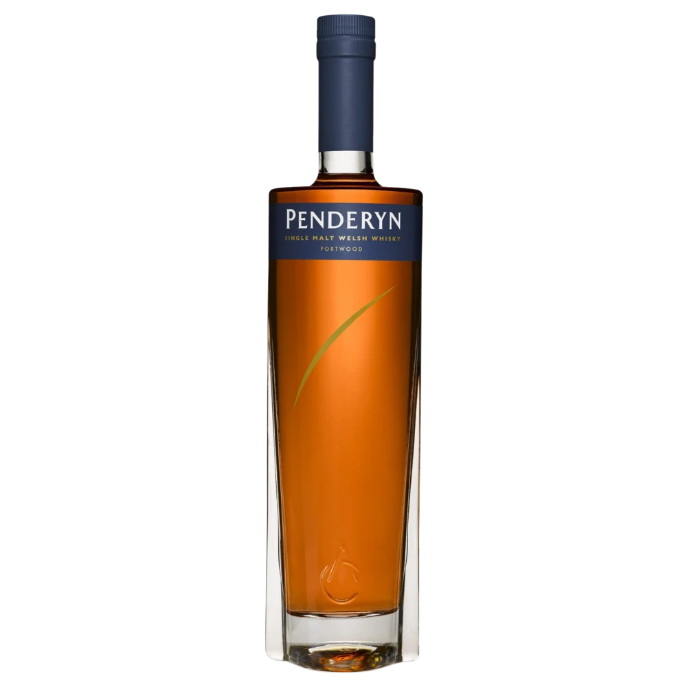 A bottle of Penderyn Portwood Single Malt Welsh Whisky 46% 700ml