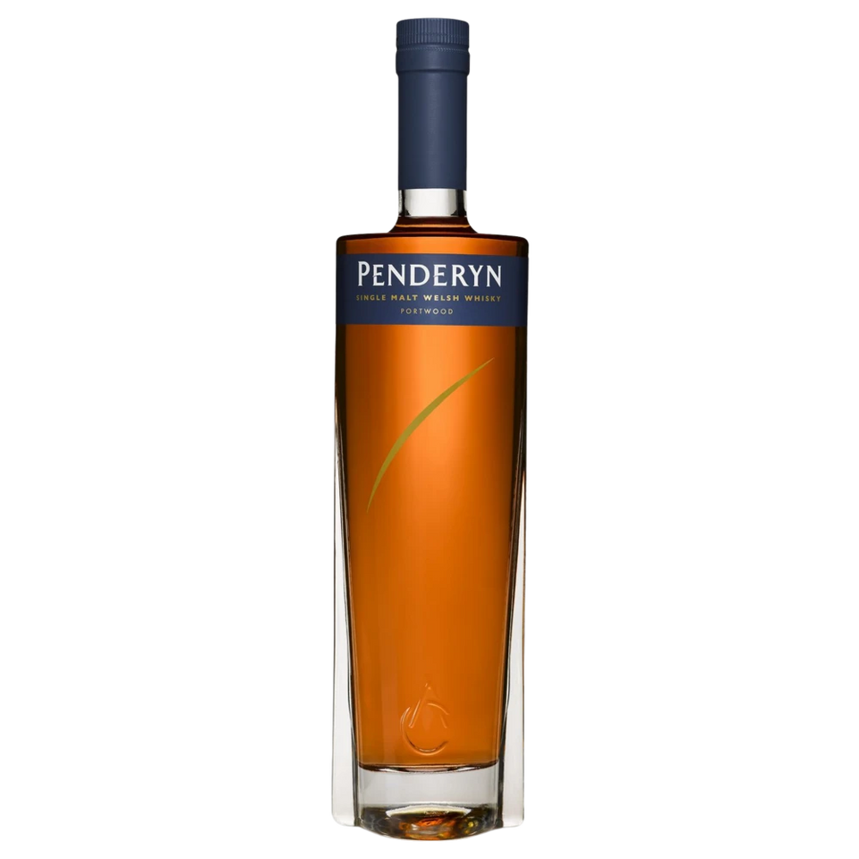 A bottle of Penderyn Portwood Single Malt Welsh Whisky 46% 700ml