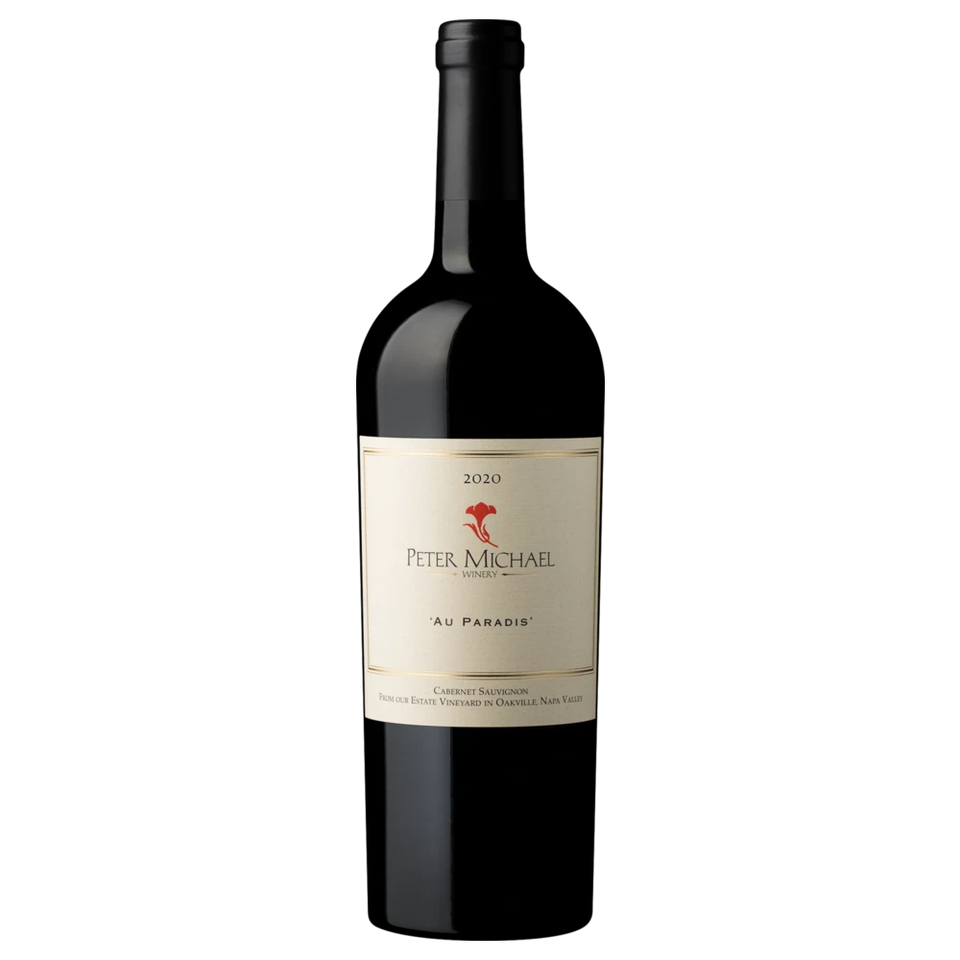 A bottle of Peter Michael Au Paradis 2020 1500ml Red Wine