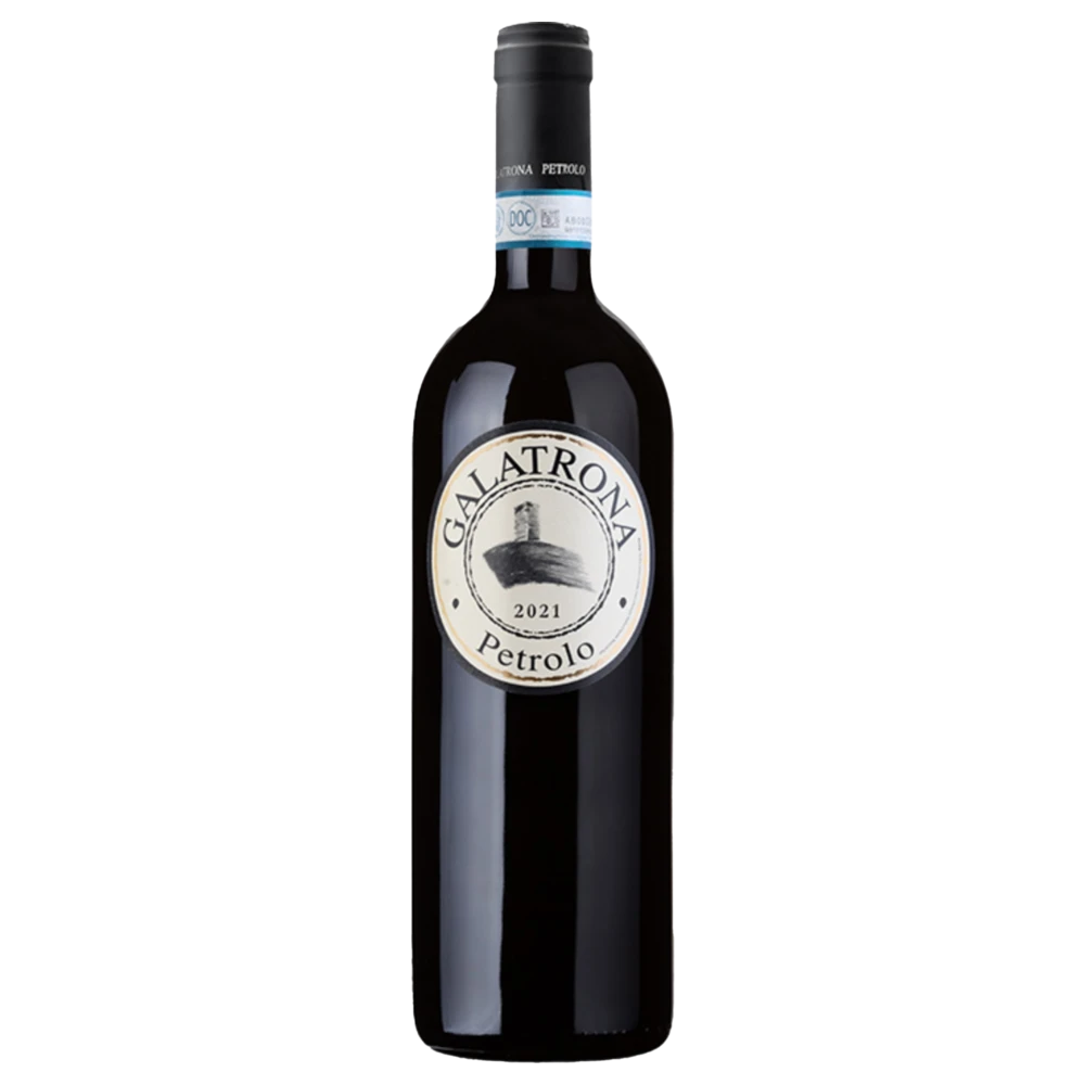 A bottle of Petrolo Galatrona 2021 750ml Red Wine