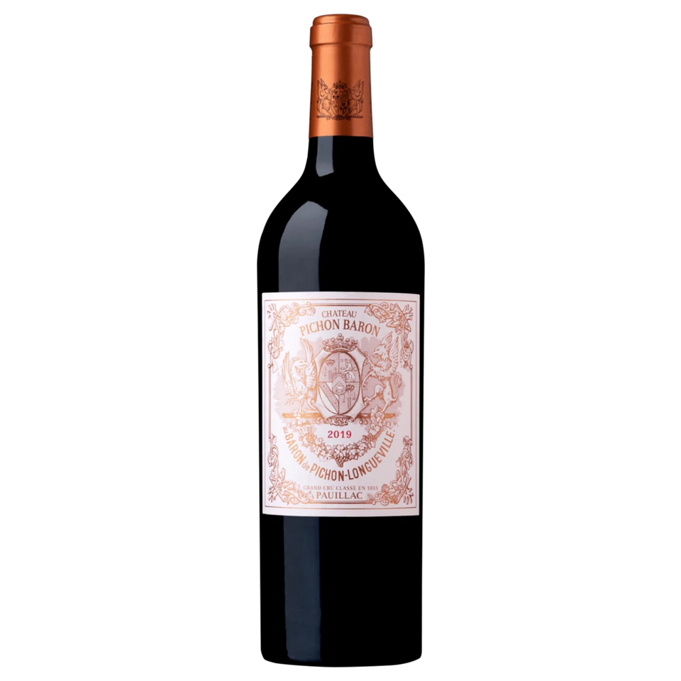 A bottle of Pichon Baron 2018 1500ml Red Wine