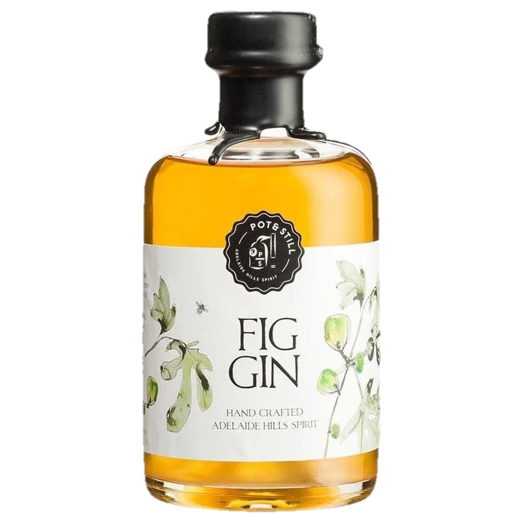 A bottle of Pot & Still South-Australian Fig Gin 29% 500ML 500ml