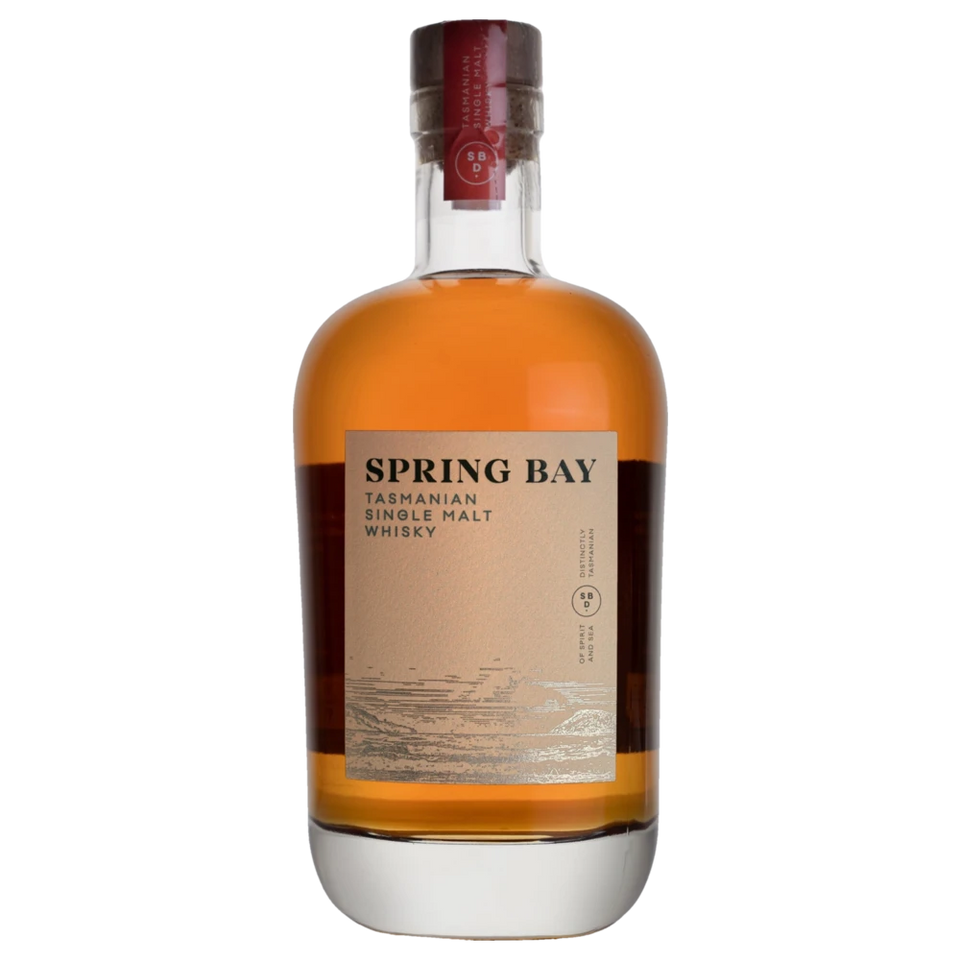 A bottle of Spring Bay Tasmanian Single Malt Whisky Sherry 46% 700ML 700ml