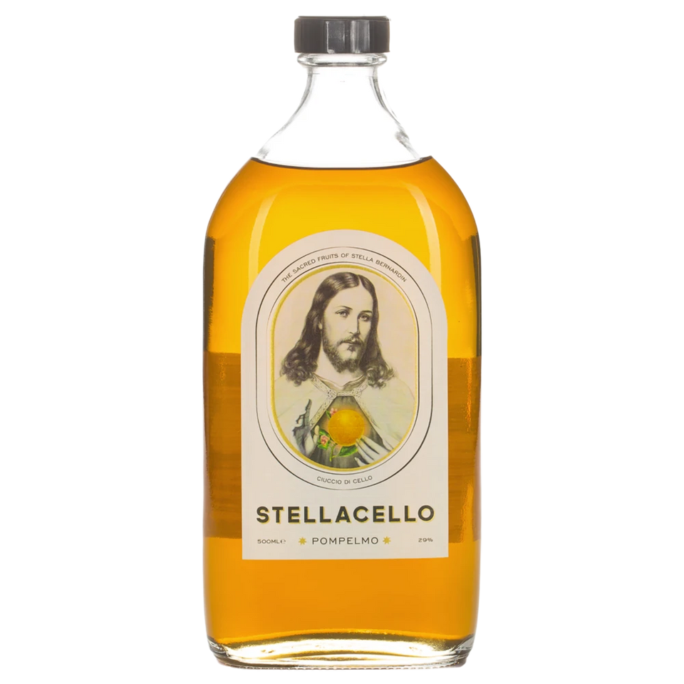 A bottle of Stellacello Pompelmo 500ml