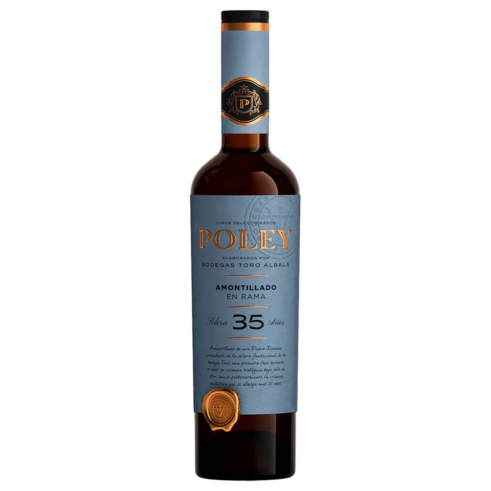 A bottle of Toro Albala Poley Amontillado En Rama 35 Años NV 500mL 500ml Fortified Wine