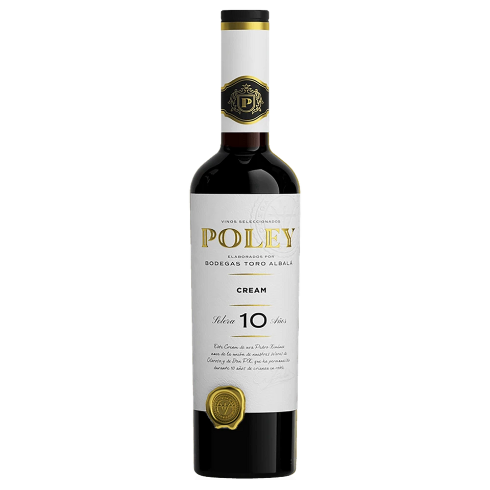 A bottle of Toro Albala Poley Cream 10 Años NV 500mL 500ml Fortified Wine