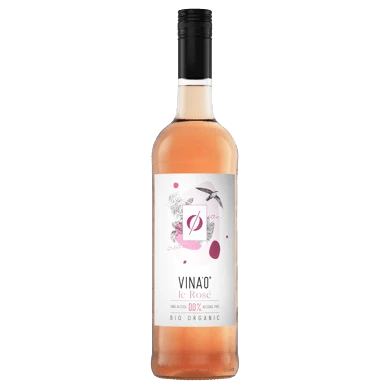 VINA’0° Le Rosé Alcohol Free Organic rosé wine