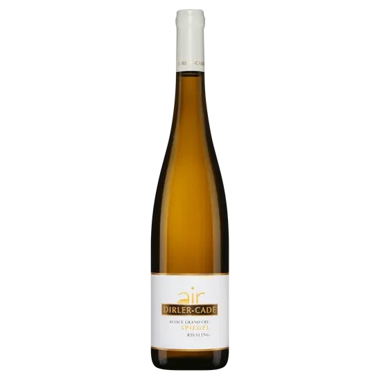 A bottle of 2020 Domaine Dirler Cade Alsace Riesling Grand Cru Spiegel 'Element Air' white 750ml White Wine