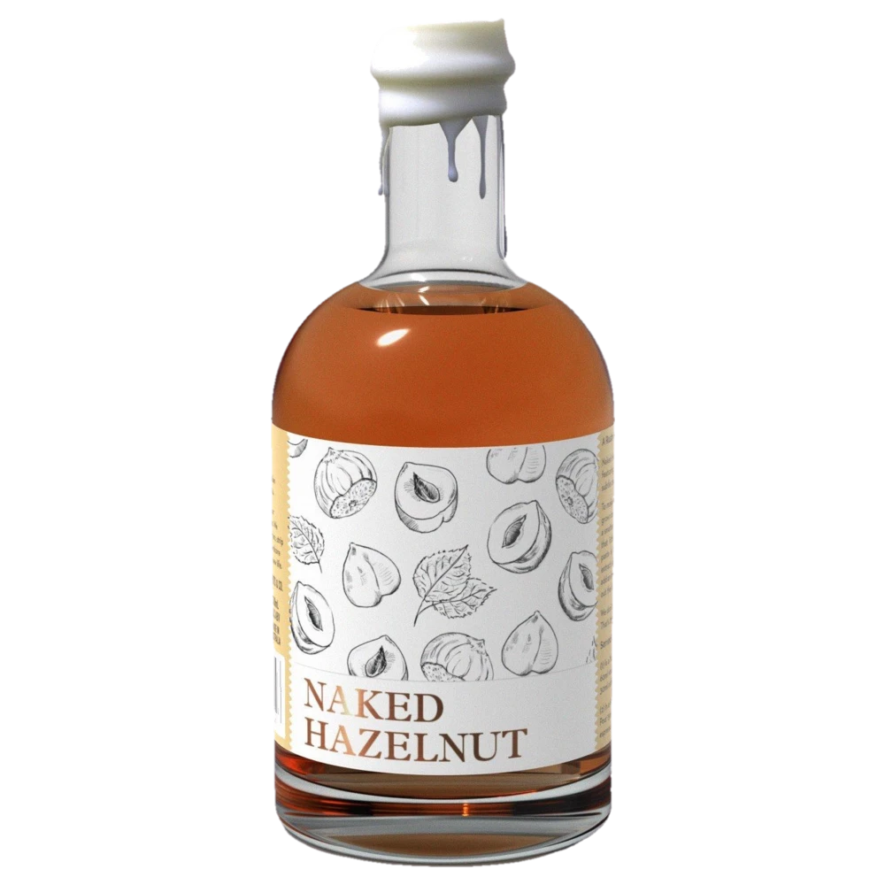 A bottle of White Possum Naked Hazelnut 24% 500ML 500ml
