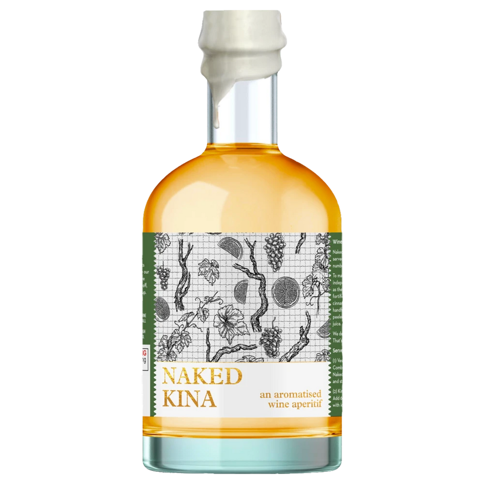 A bottle of White Possum Naked Kina 20% 500ml