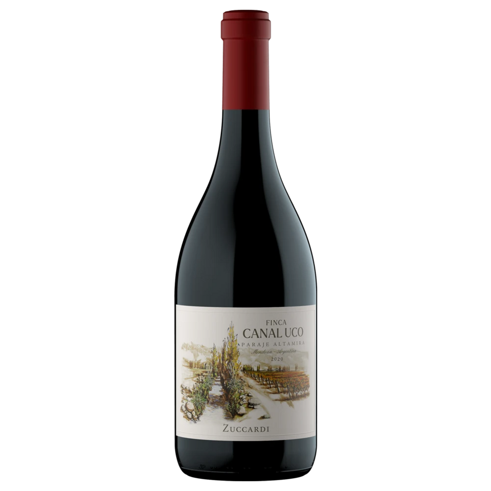 A bottle of Zuccardi Finca Canal Uco 2020 1500ml Red Wine