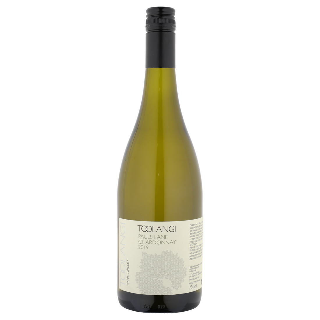 2019 Toolangi Pauls Lane Chardonnay (ITM55071) single bottle shot