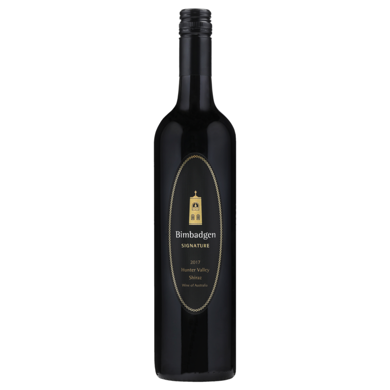 2017 Bimbadgen "Signature" Hunter Valley Shiraz (ITM46626) single bottle shot