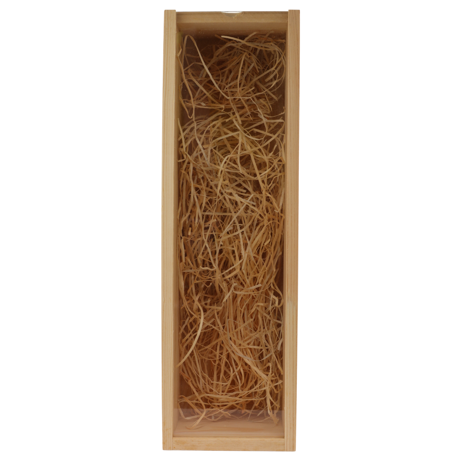 Wooden Gift Box Single - Perspex Lid (24348) product shot