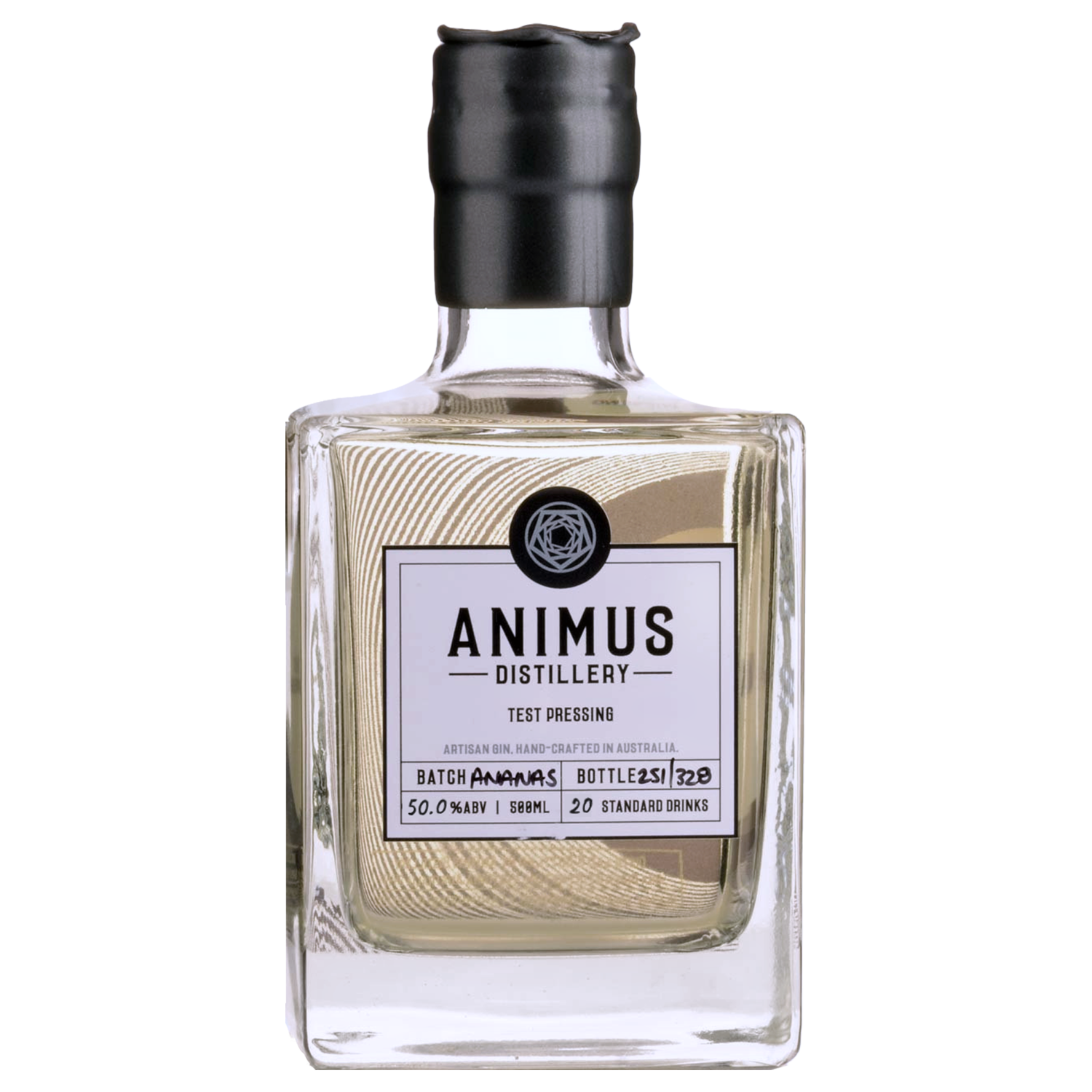 Animus Distillery Ananas Gin 500ml NV (ITM179083) single bottle shot
