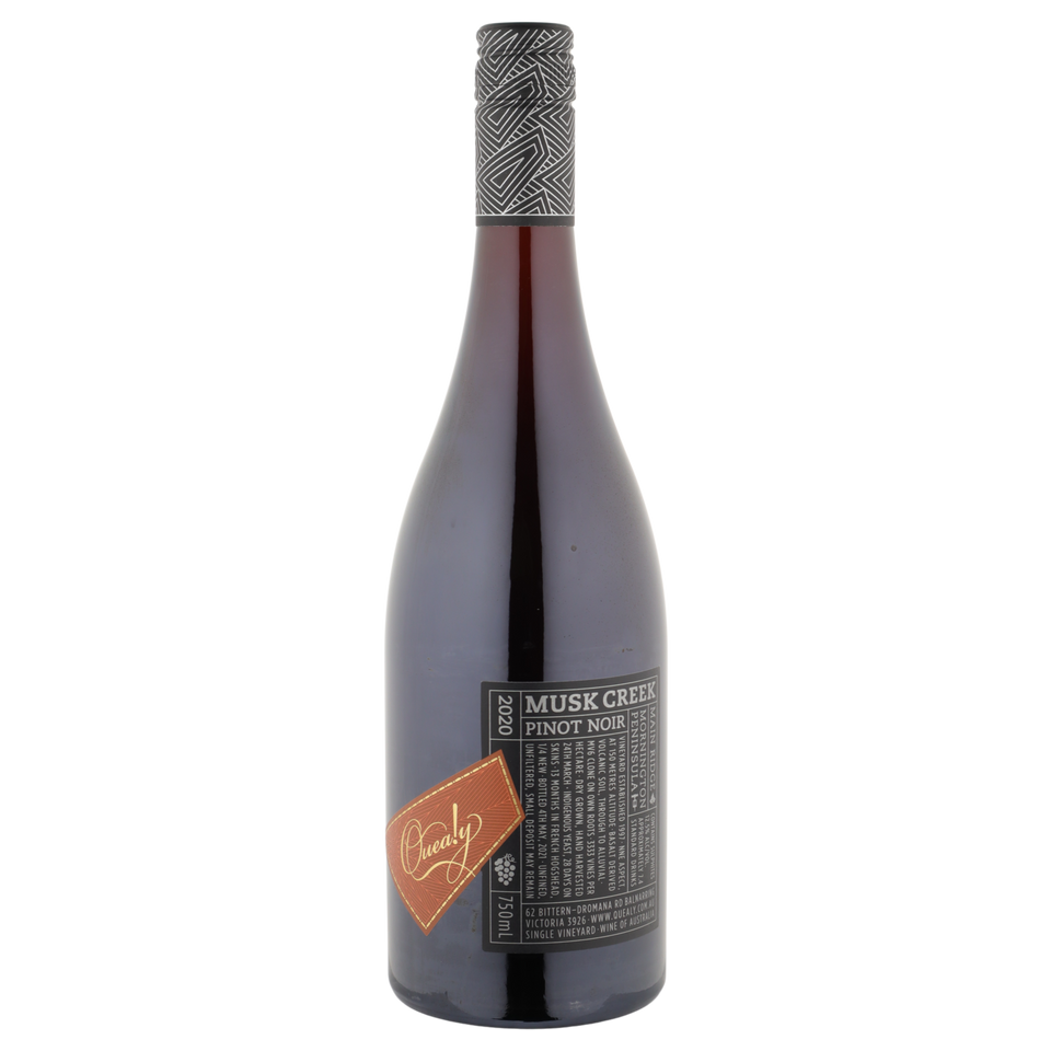 2020 Quealy Musk Creek Pinot Noir (ITM206426) single bottle shot