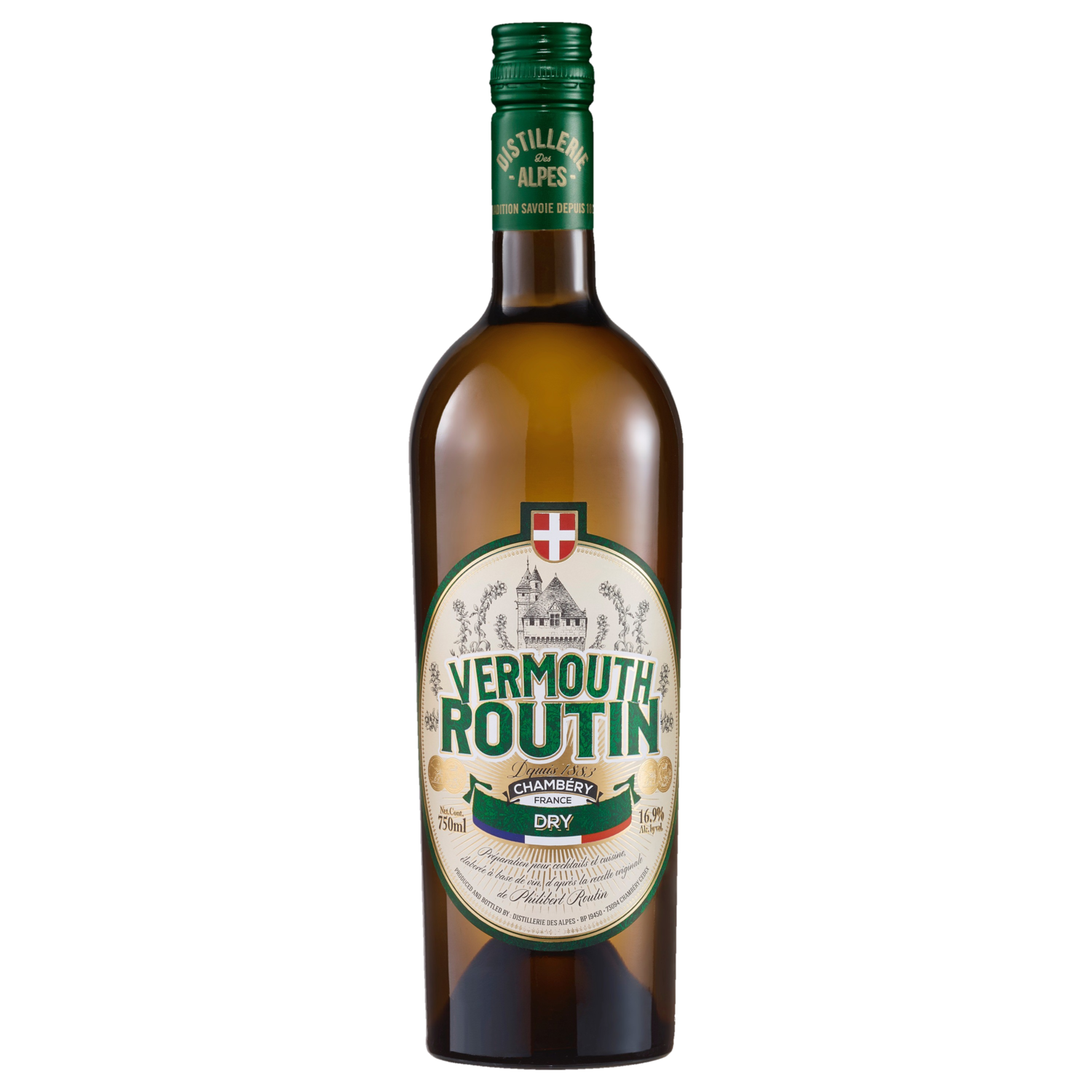 Routin Dry Vermouth 16.9% 750ML (ITM61134) single bottle shot
