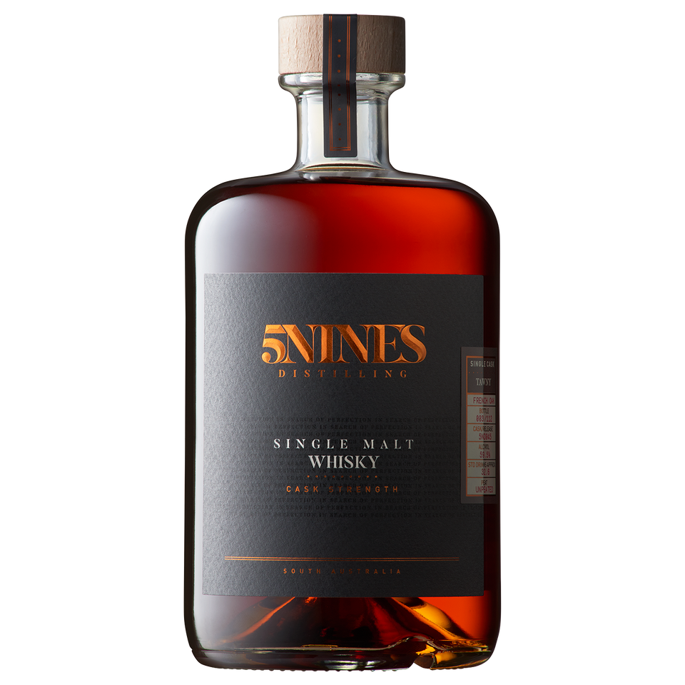 5Nines Distilling Single Malt Whisky Single Cask Altar Wine Cask Strength 5ND237 64% 700ML (ITM119285) single bottle shot