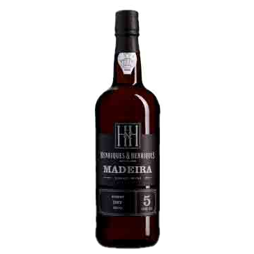 NV Henriques & Henriques Finest Dry 5Yo 500ml (ITM53348) single bottle shot