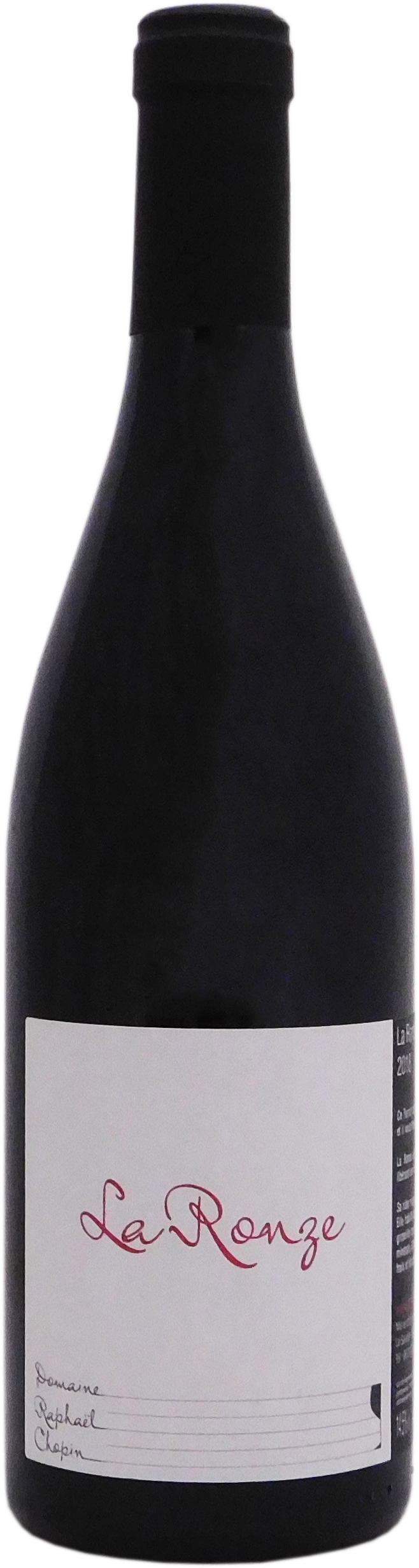 2019 Domaine Raphael Chopin Regnié 'La Ronze' Red (ITM69798) single bottle shot