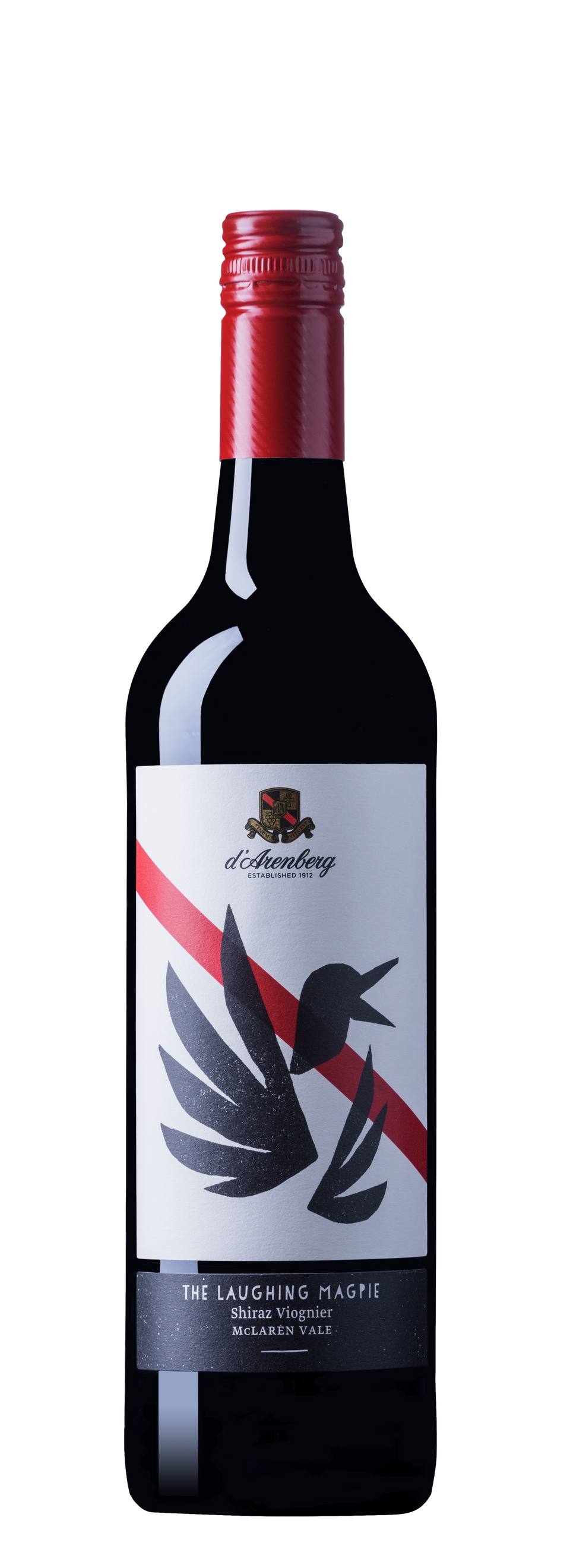 2016 d'Arenberg The Laughing Magpie Shiraz Viognier (ITM70678) single bottle shot
