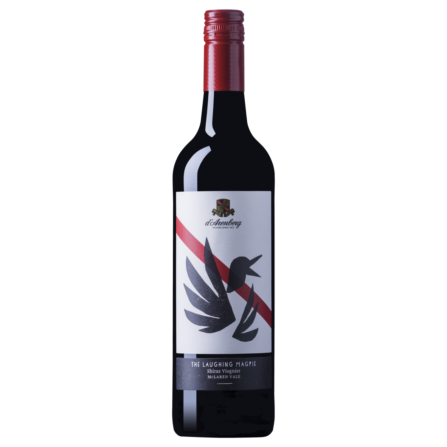 2016 d'Arenberg The Laughing Magpie Shiraz Viognier (ITM70678) single bottle shot
