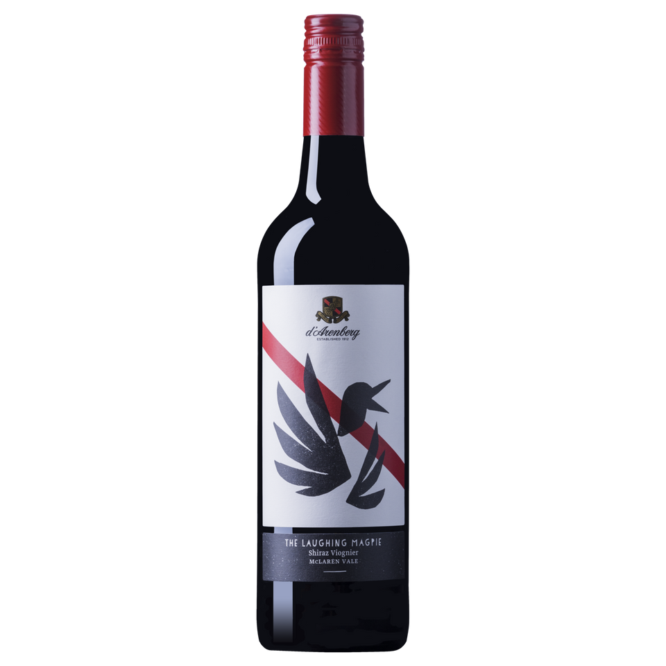 2016 d'Arenberg The Laughing Magpie Shiraz Viognier (ITM70678) single bottle shot