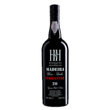NV Henriques & Henriques Terrantez 20 YO 750ml (ITM53400) single bottle shot