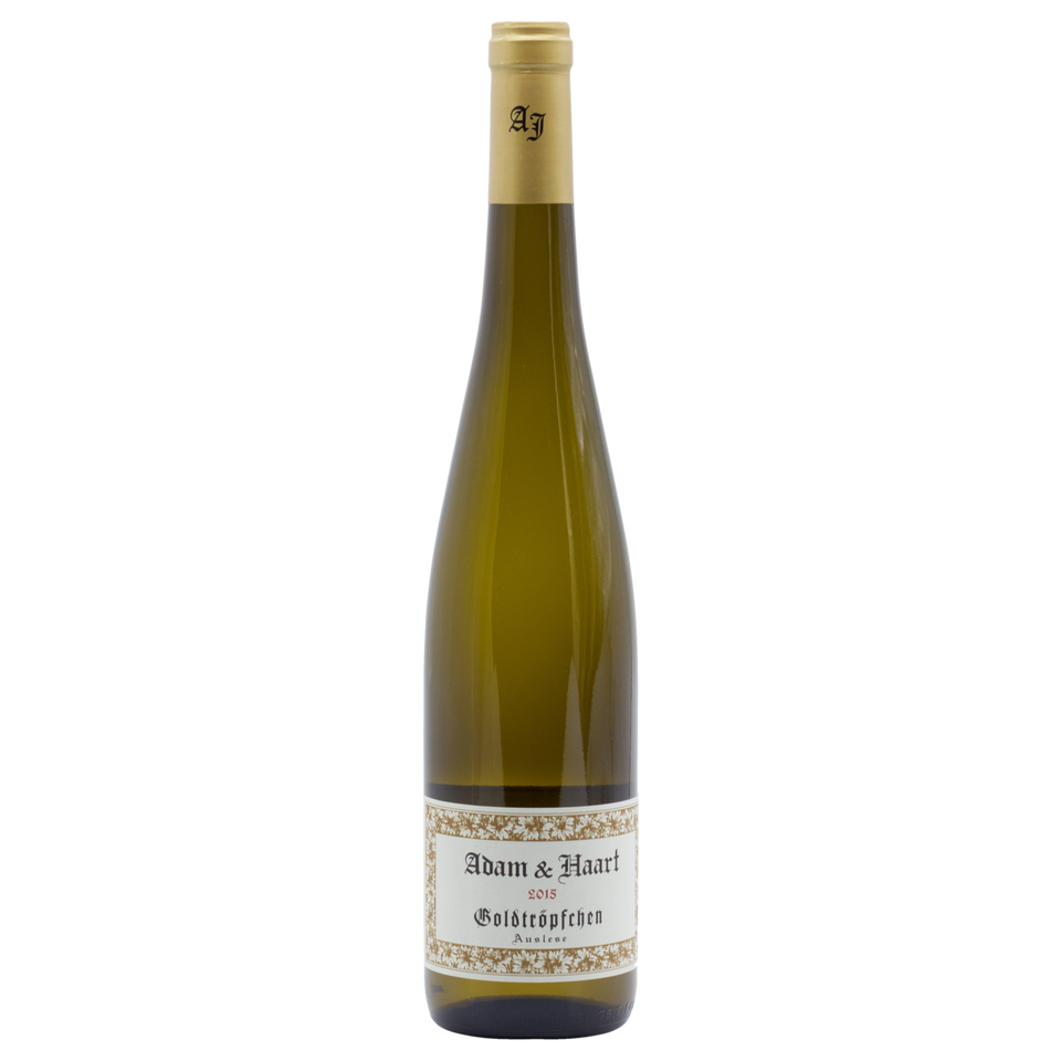 2015 AJ Adam Goldtropfchen Auslese (ITM51102) single bottle shot
