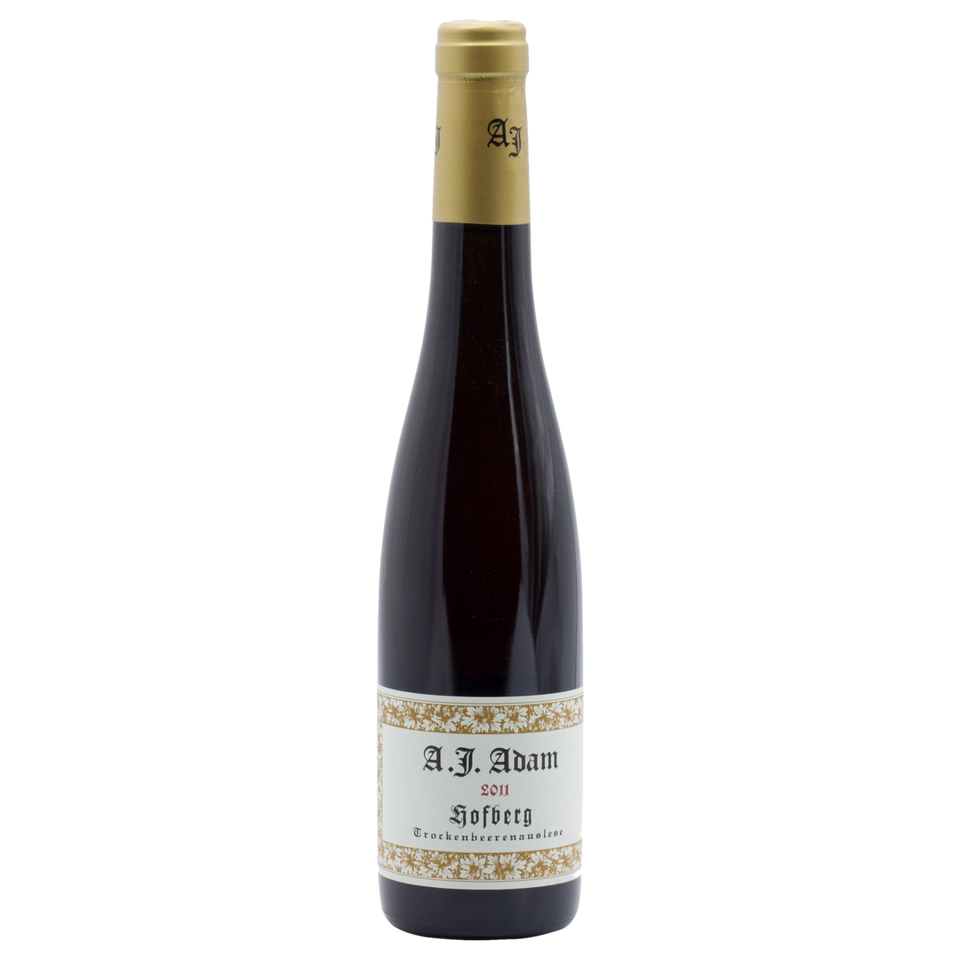 2011 AJ Adam Hofberg Trockenbeerenauslese 375ml (ITM51103) single bottle shot