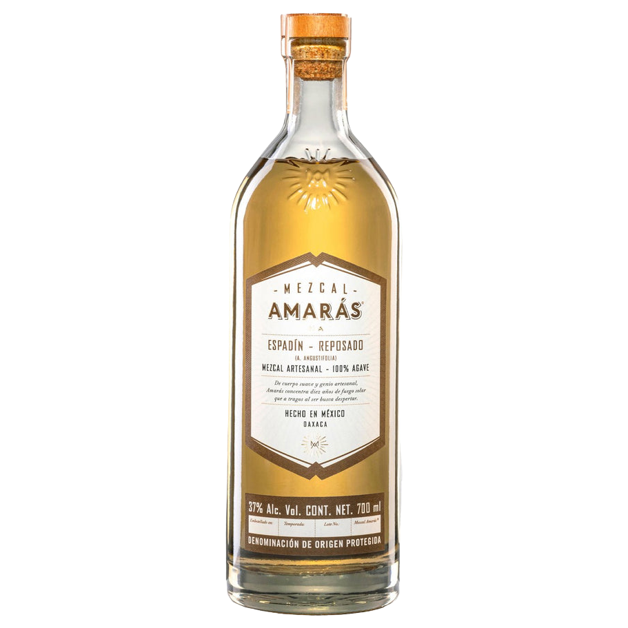 MEZCAL AMARES REPOSADO ESPADIN 40% 700ML (ITM210360) single bottle shot