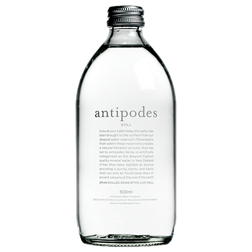 NV Antipodes Still Water Deposit 12X 500ml (ITM57268) single bottle shot