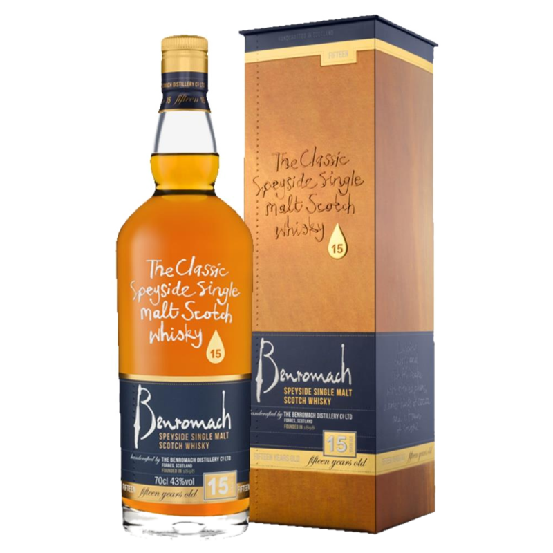 Benromach 15YO 43% 700ml (ITM46928) single bottle shot