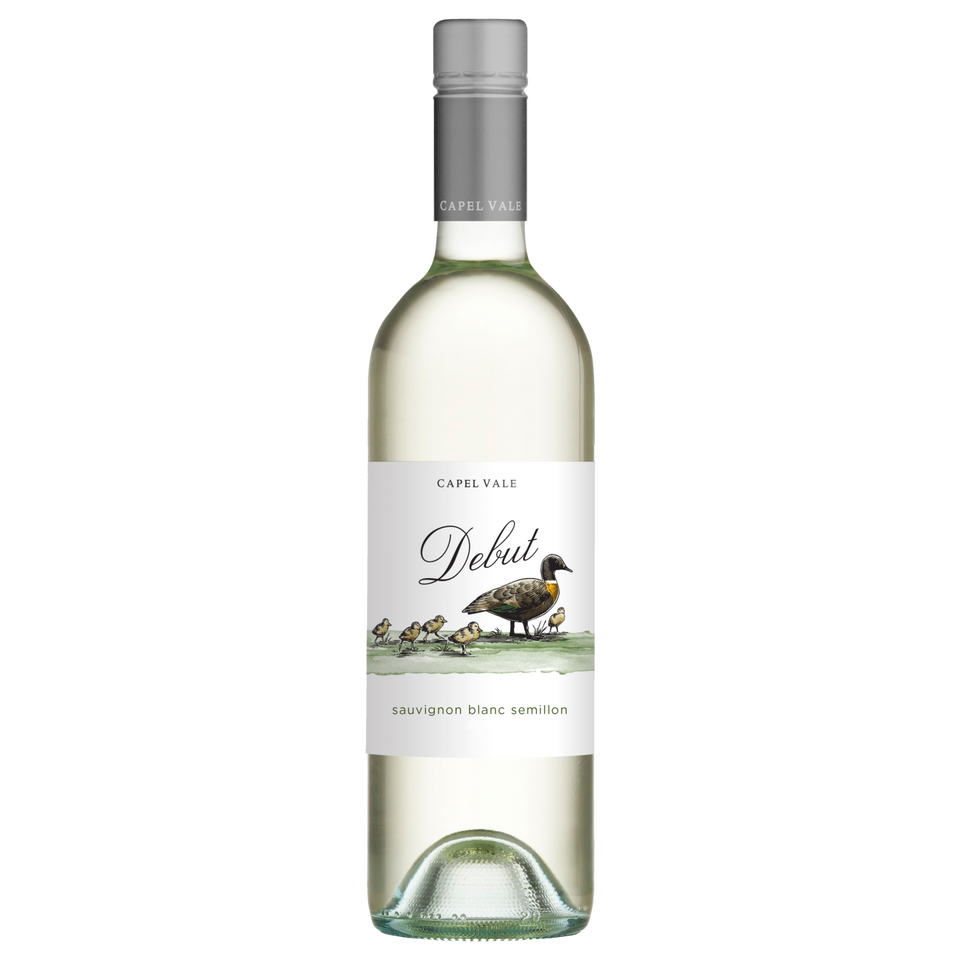 2018 Capel Vale Debut Sauvignon Blanc Semillon (ITM57137) single bottle shot