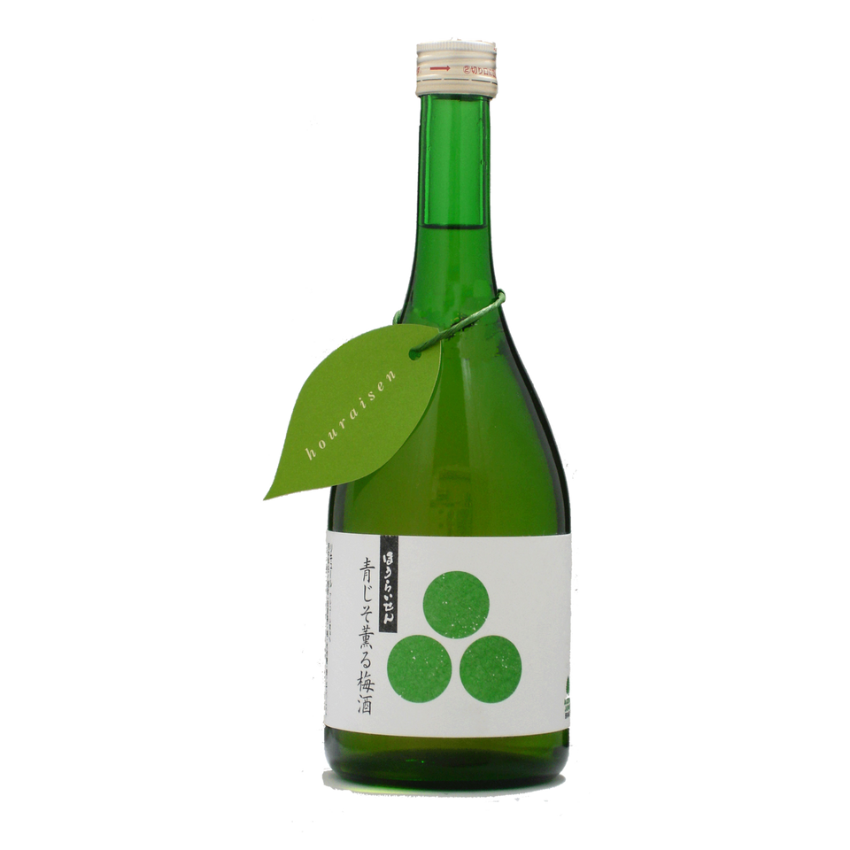 NV Houraisen Ao Shiso Kaoru Umeshu 720ml (ITM68864) single bottle shot
