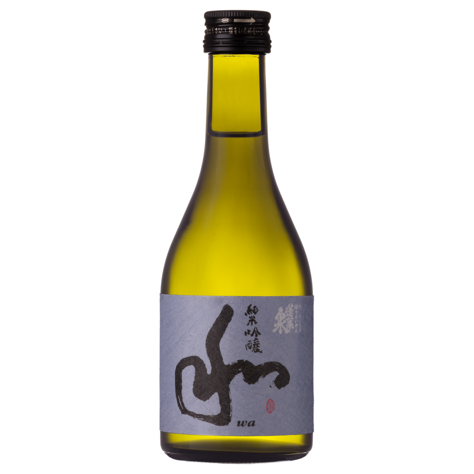 A bottle of NV Houraisen Wa Junmai Ginjo NV  720ml