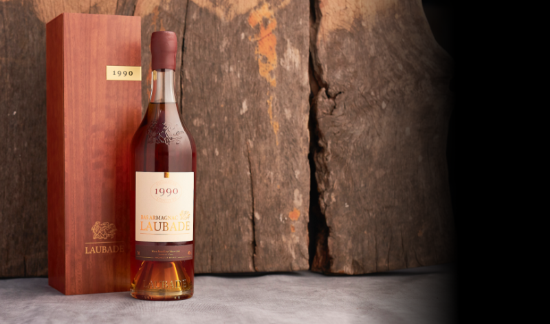 collection^Chateau de Laubade Bas Armagnac Vintage 1990 40% 700ML
