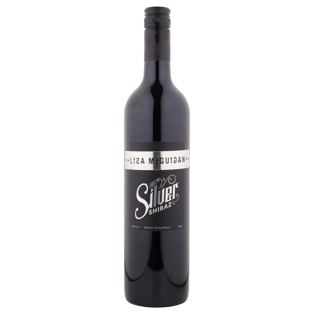 2017 Lisa Mcguigan Shiraz Silver Range (ITM60737) single bottle shot