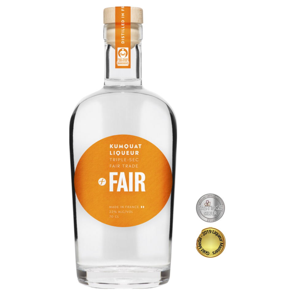 FAIR Kumquat Triple Sec Liqueur 22% 700ml (ITM96882) single bottle shot
