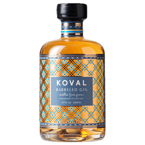 Koval Barreled Gin 47% 500ml (ITM49631) single bottle shot