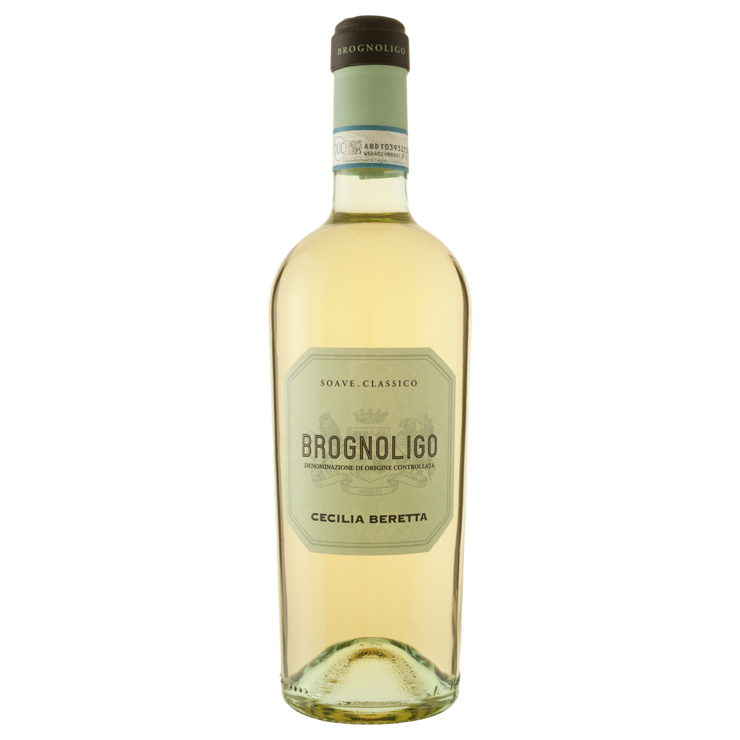 2018 Pasqua Cecilia Beretta Soave Classico Brognoligo DOC (ITM60571) single bottle shot