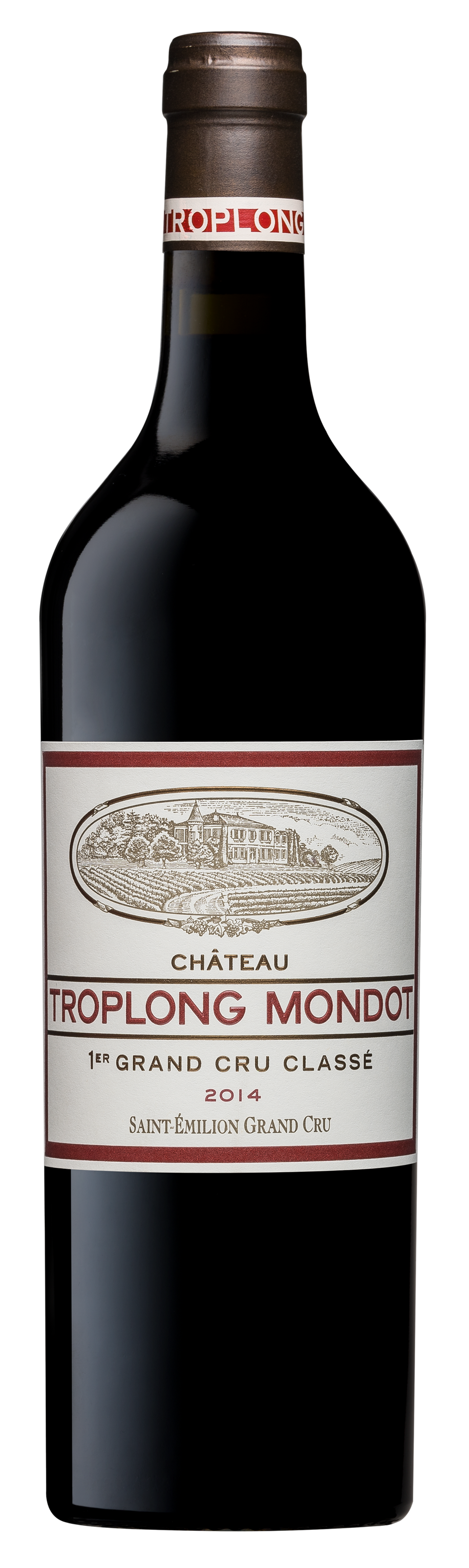2017 Troplong Mondot (ITM57726) single bottle shot