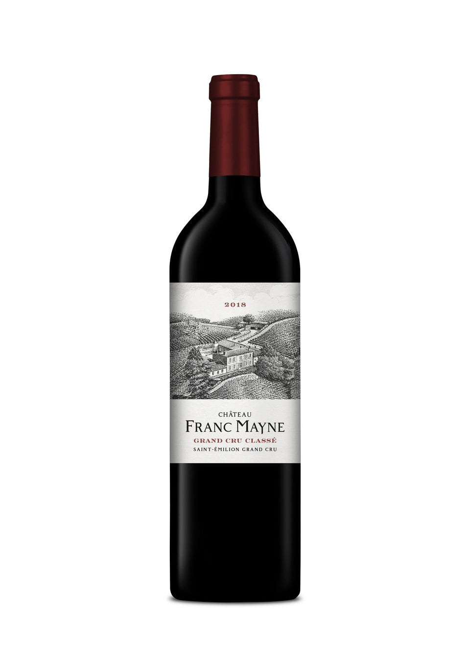 2018 Château Franc Mayne (ITM66236) single bottle shot