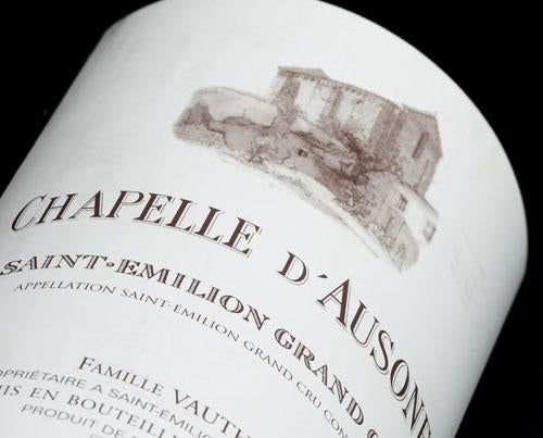 2017 Chapelle d'Ausone (ITM57890) single bottle shot