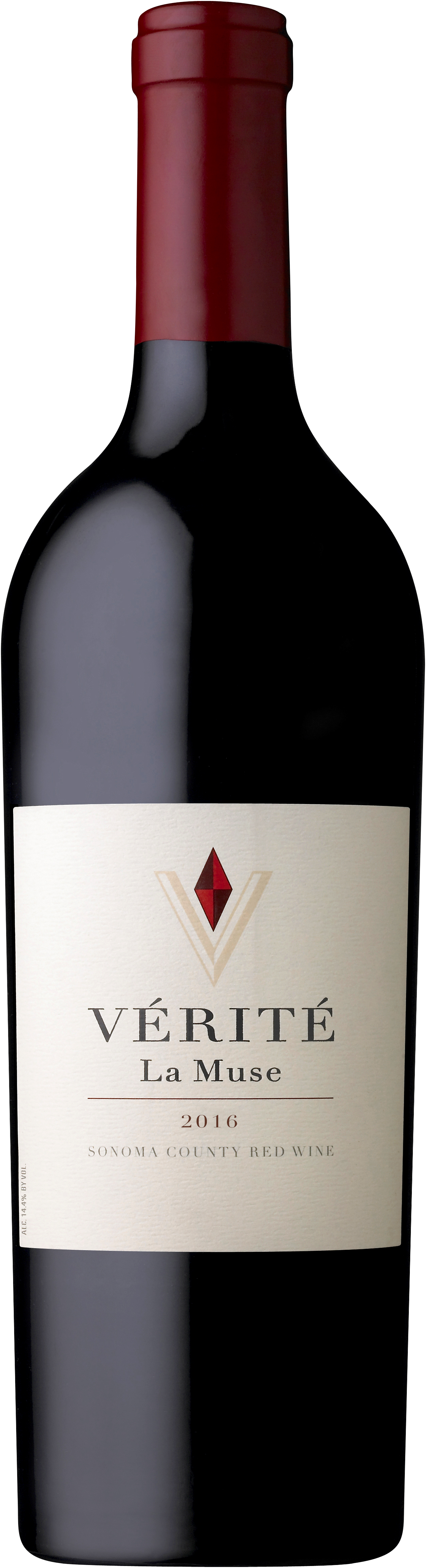 A bottle of 2014 Vérité La Muse 750ml Red Wine