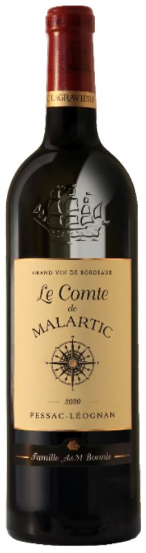 2020 Comte de Malartic rouge (ITM288742) single bottle shot
